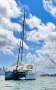 Lagoon 400 S2 2016 (Antifoul and polish 19/2/25 OoW survey free):Foredeck shade sail on spinnaker halyard