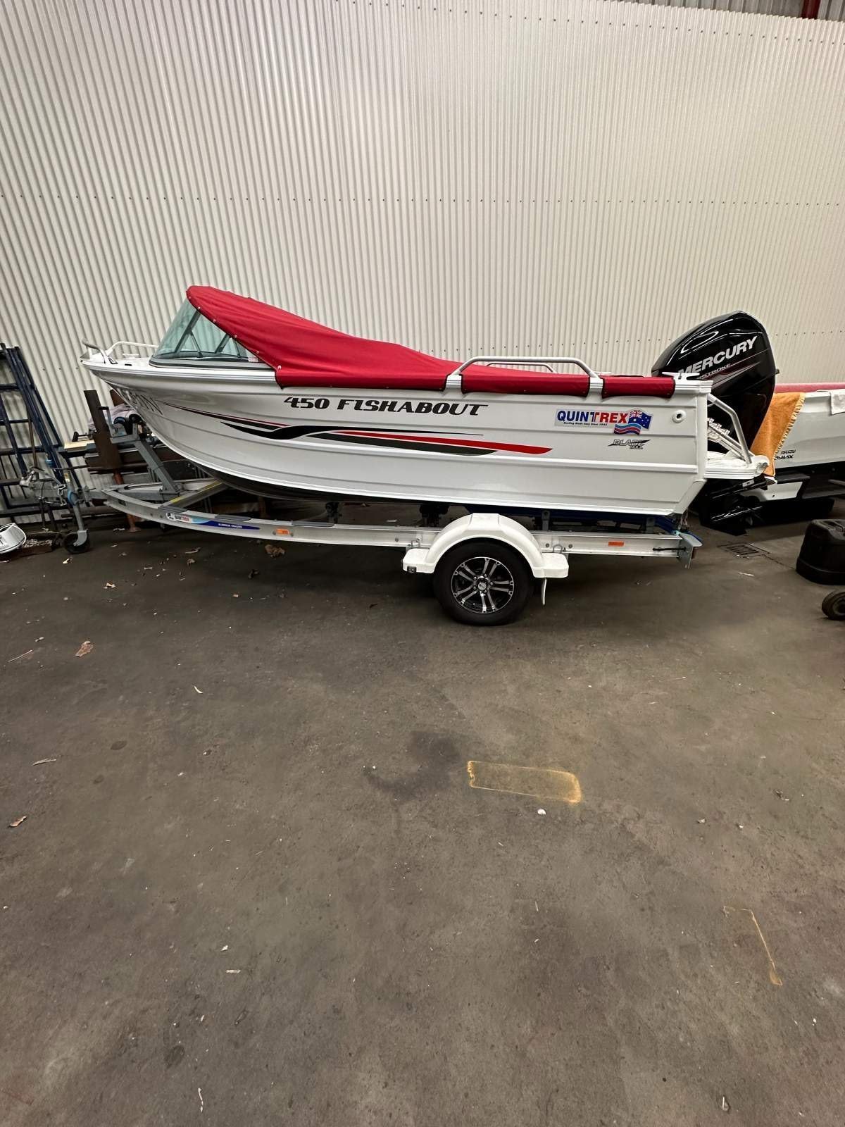 Quintrex 450 Fishabout Quintex Aluminium Trailer