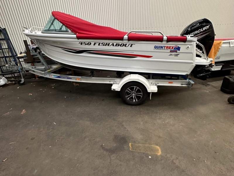 Quintrex 450 Fishabout Quintex Aluminium Trailer