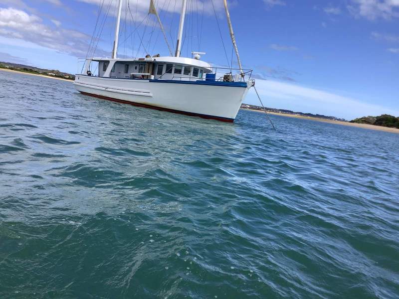 Liveaboad motor sailer trawler converted 2005