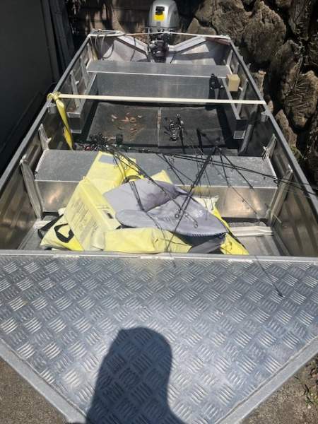 Quintrex 360 Punt Includes motor, trailer
