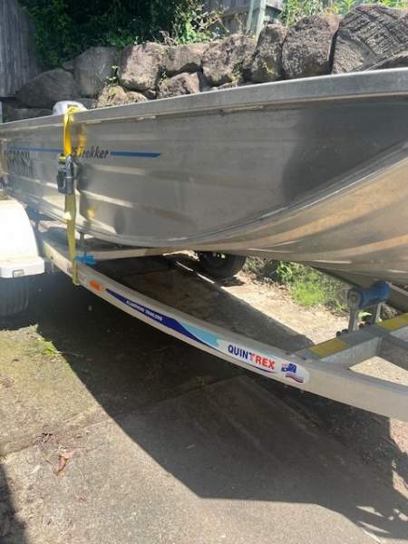 Quintrex 360 Punt Includes motor, trailer