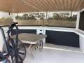 Modern Home Cruiser Liveaboard Houseboat:Fly bridge