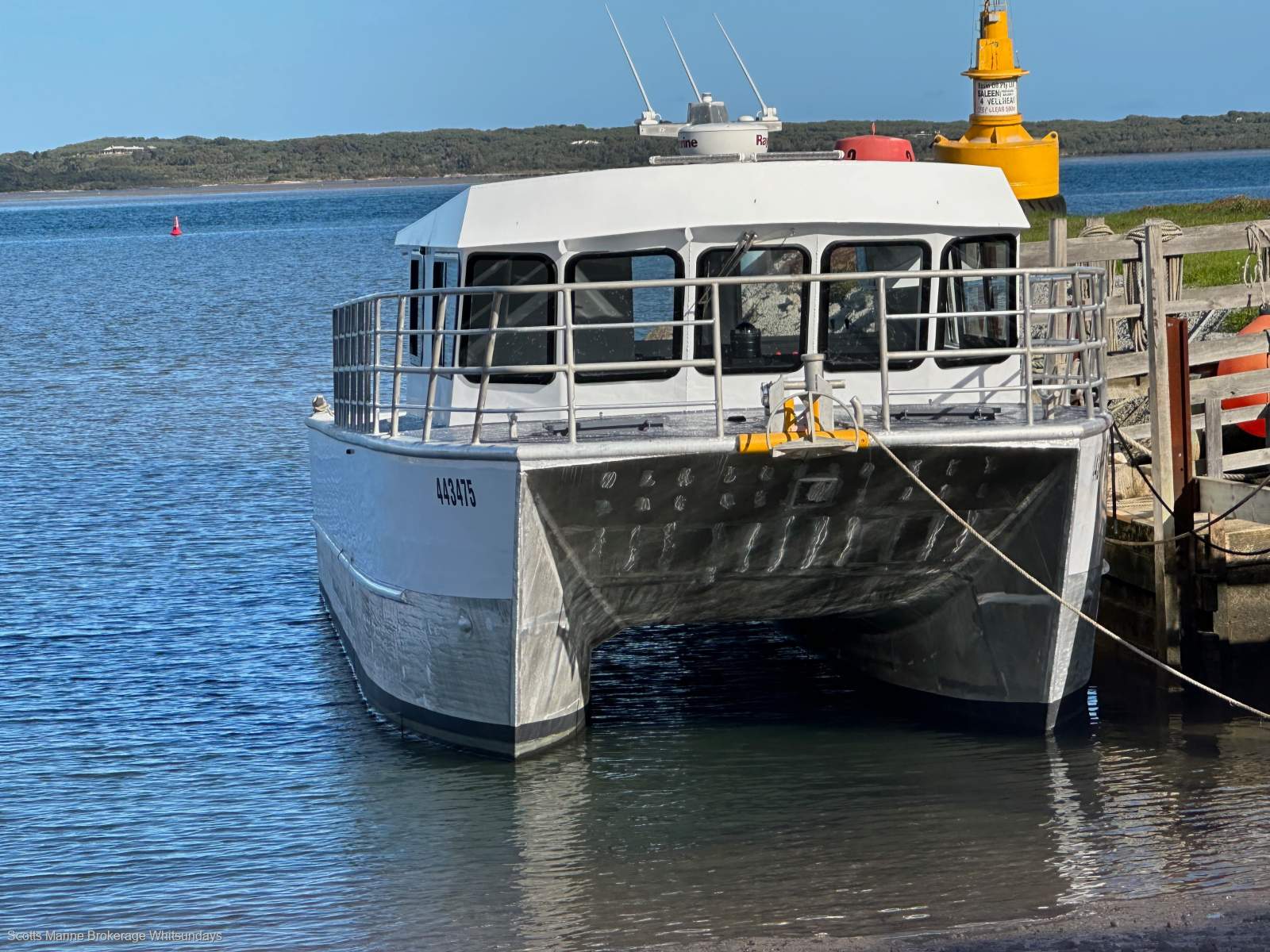Alumarine 12m Alloy Passenger / Work Jet Drive