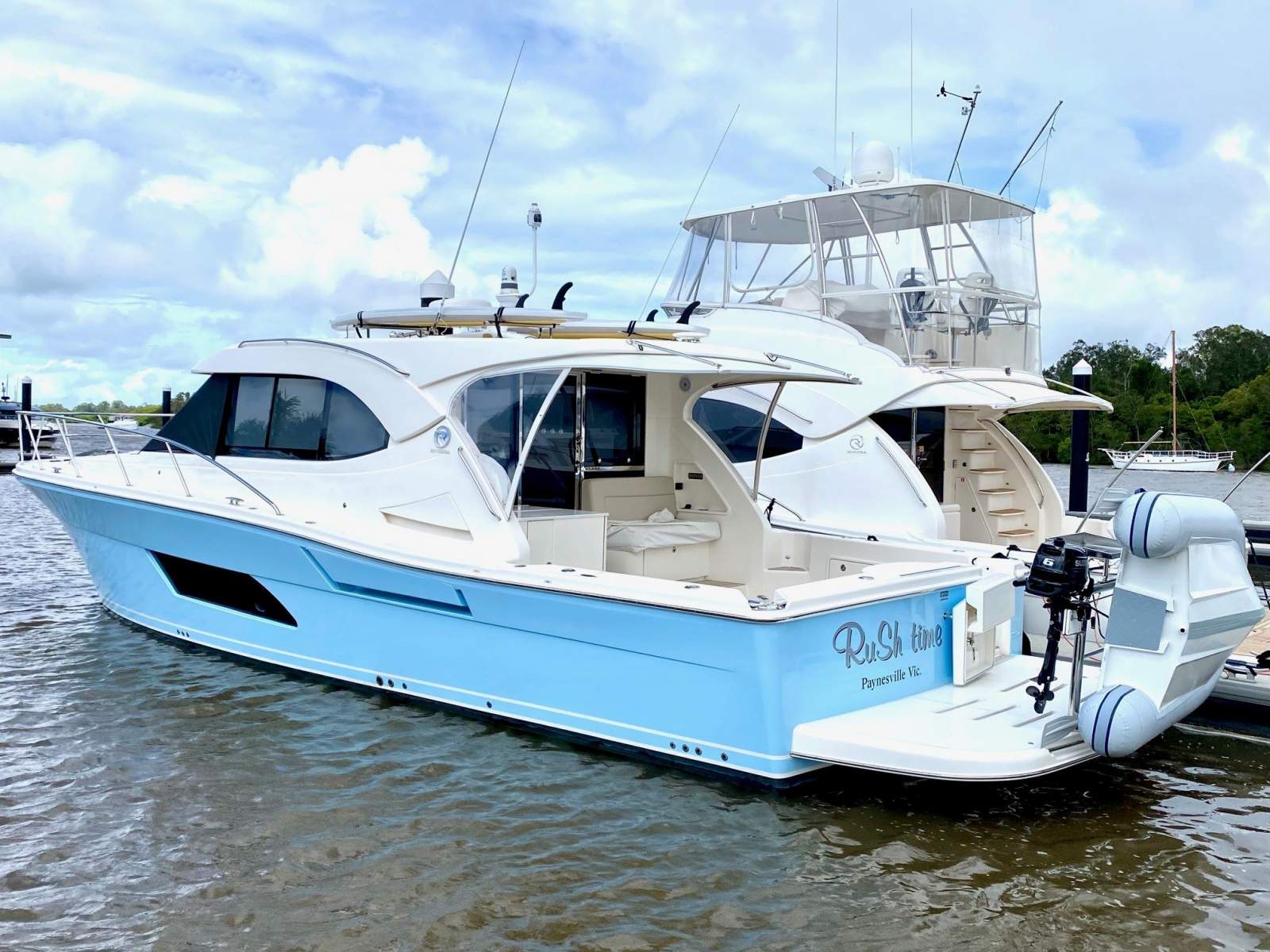 Rush Time Riviera 445 SUV Boat Brokers of Tasmania
