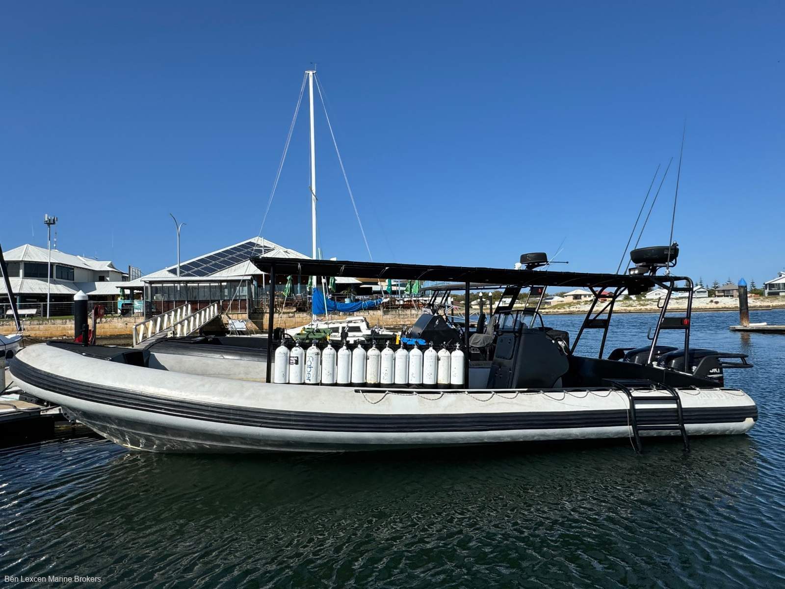 Kirby Marine Naiad 10 m Aluminium RIB in 2C AMSA Survey