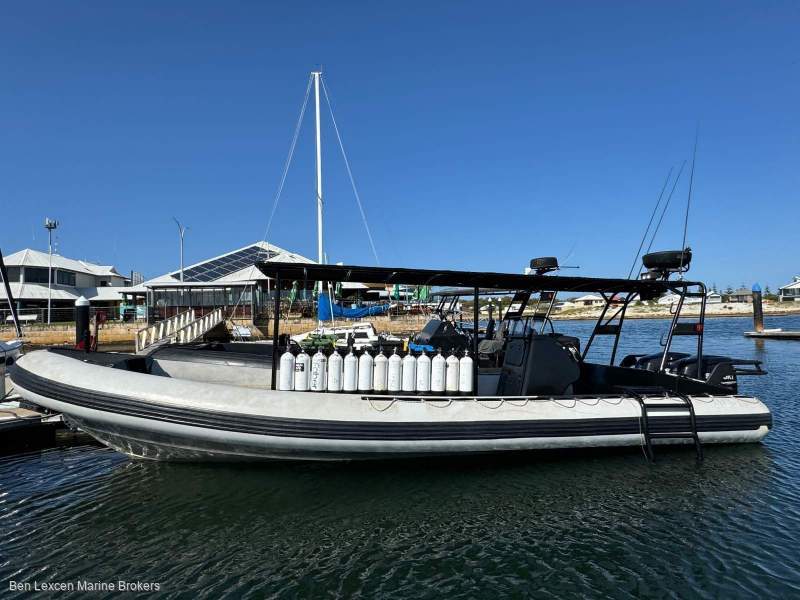 Kirby Marine Naiad 10 m Aluminium RIB in 2C AMSA Survey