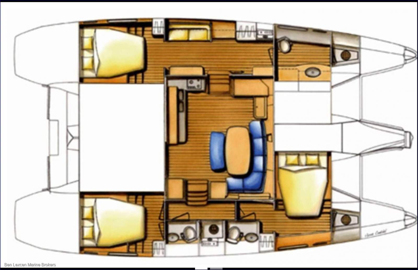 Lagoon 420 3 CABIN OWNERS VERSION