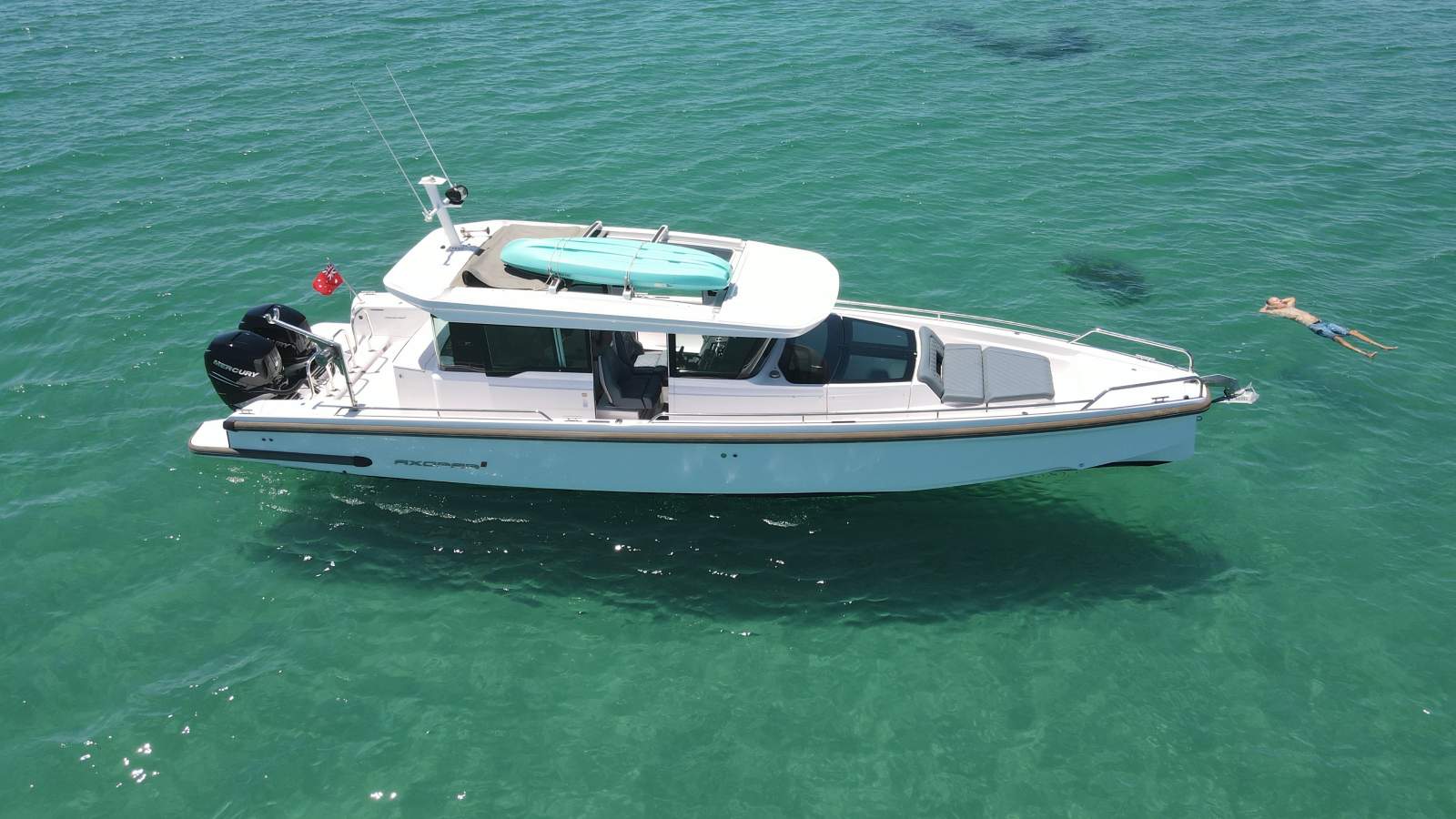 Axopar 37 Cross Cabin Delivered Fremantle 2022