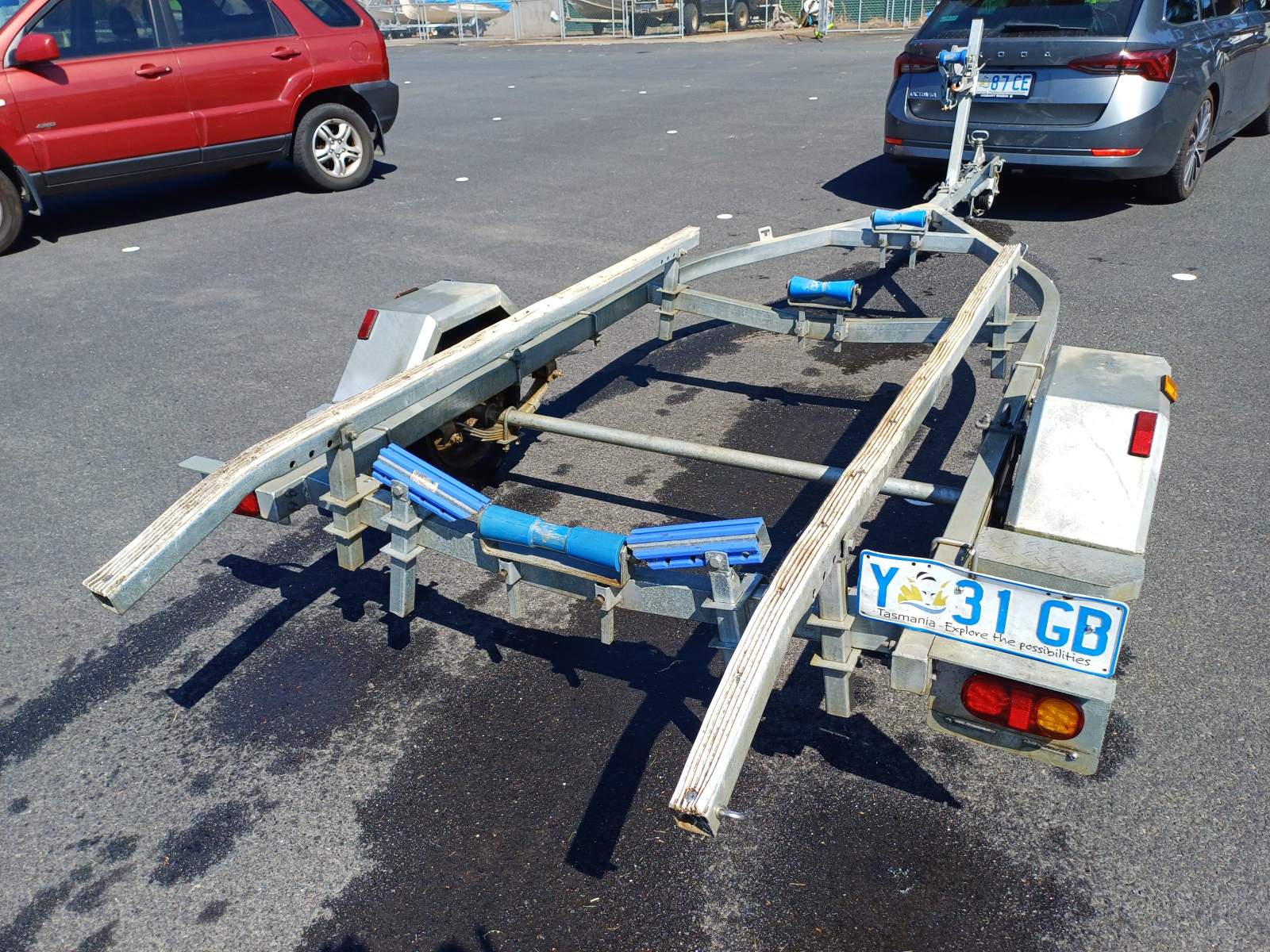 COULAM 152 Coulam Boats UK 152 Defender Fibreglass dinghy made for the fly fisherman! Boat Brokers of Tasmania