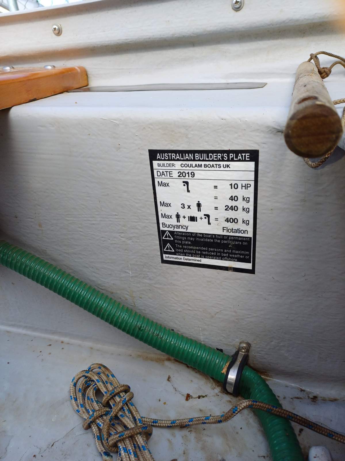 COULAM 152 Coulam Boats UK 152 Defender Fibreglass dinghy made for the fly fisherman! Boat Brokers of Tasmania