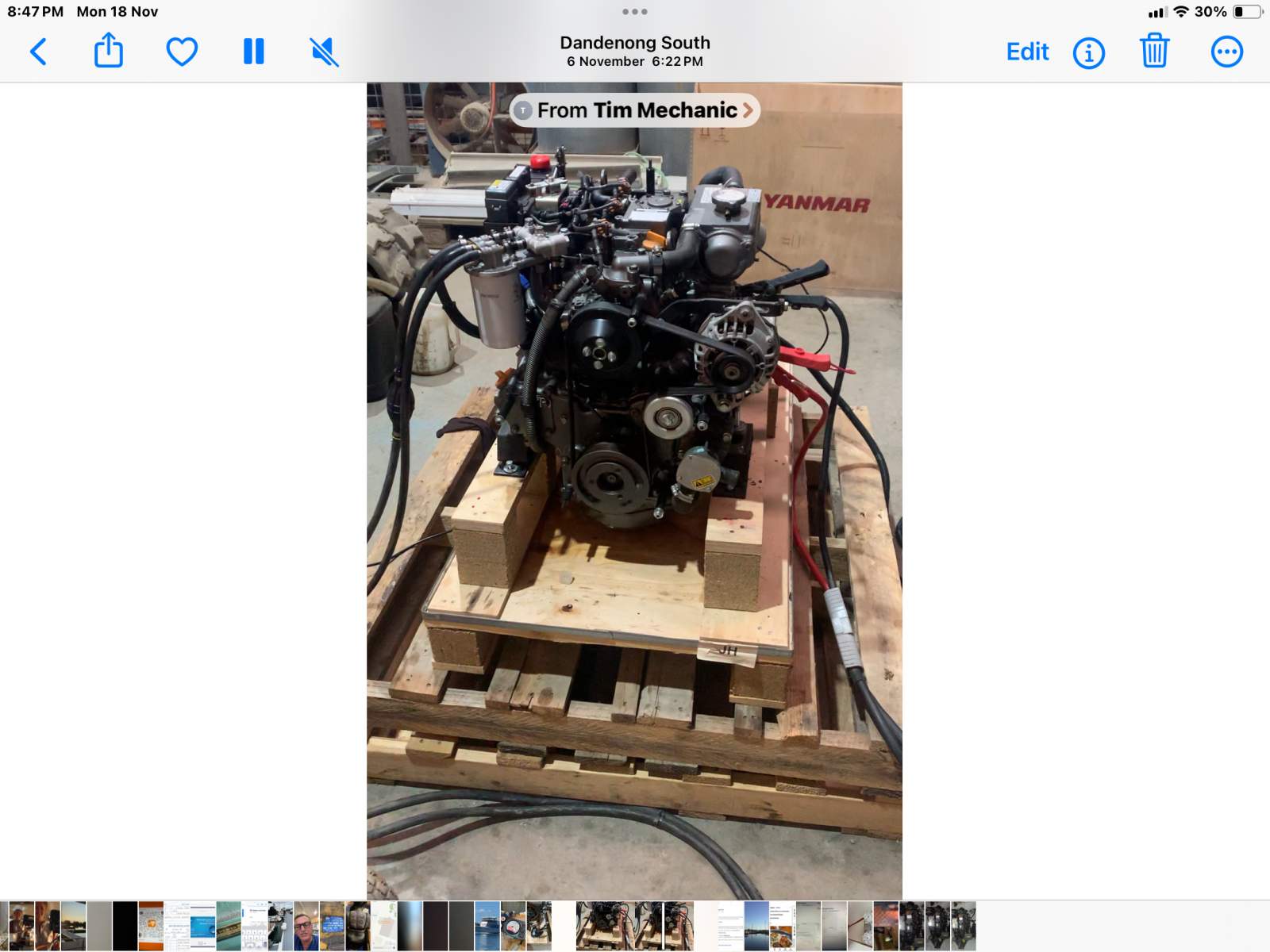 Yanmar 40 hp motor