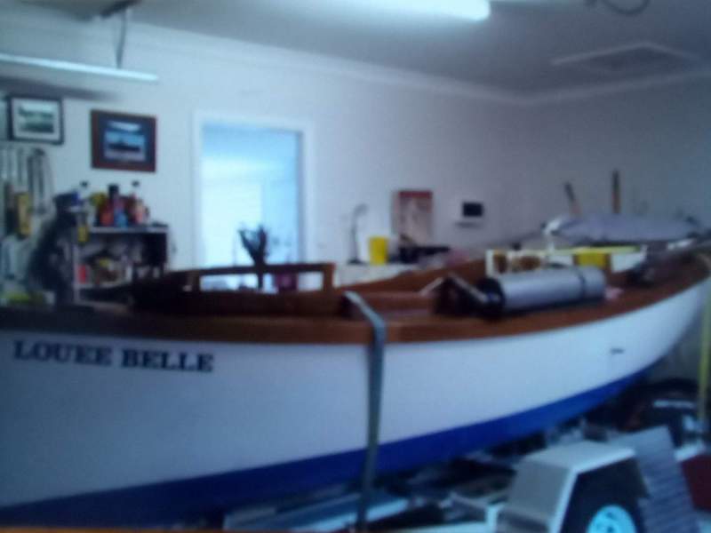 Classic river / lake beautiful heritage boat 1932