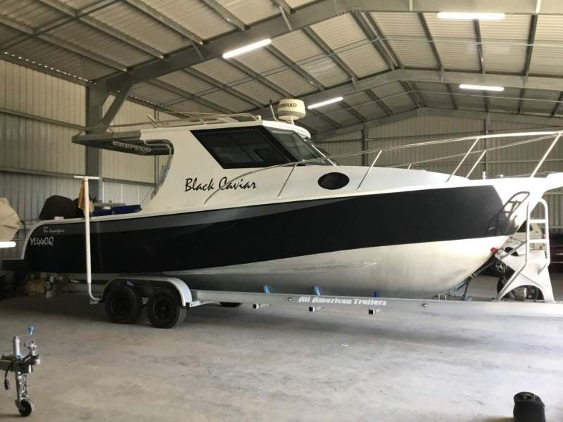 9m Aluminium Half Cabin 