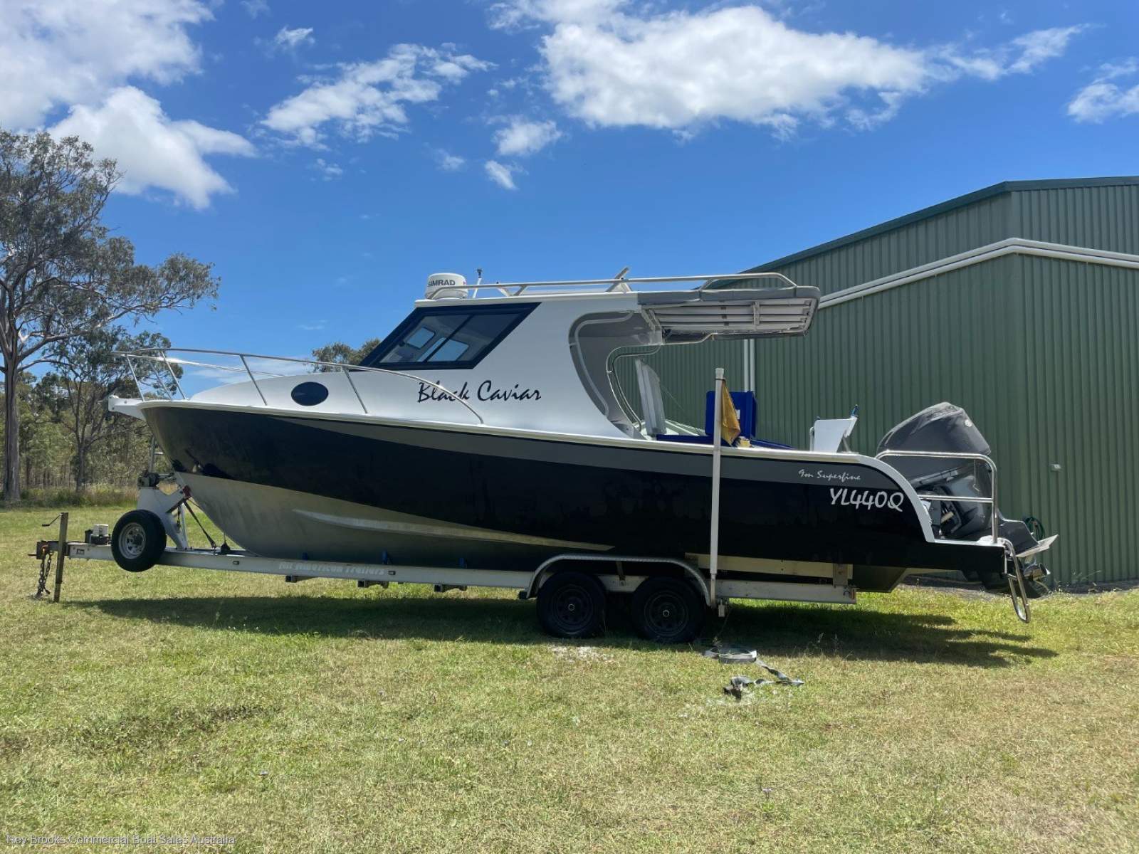 9m Aluminium Half Cabin