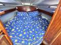 Leeder 710 Deluxe Hardtop " Full Refit 2022 inc NEW 6.2 Mercuiser ":Front Double bed