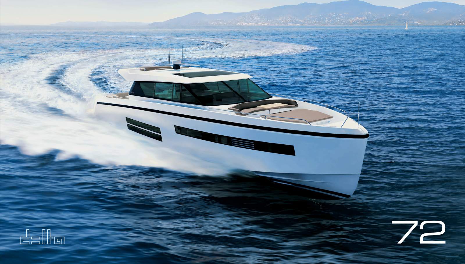 Delta Powerboats 72