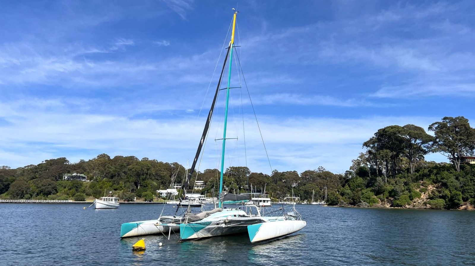 Grainger Custom Carbon Fibre Trimaran