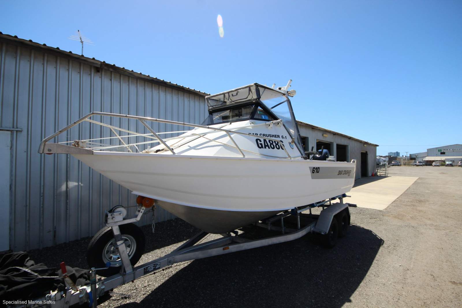 Bar Crusher 610C *** A FISHING MACHINE *** $ 59,500 ***