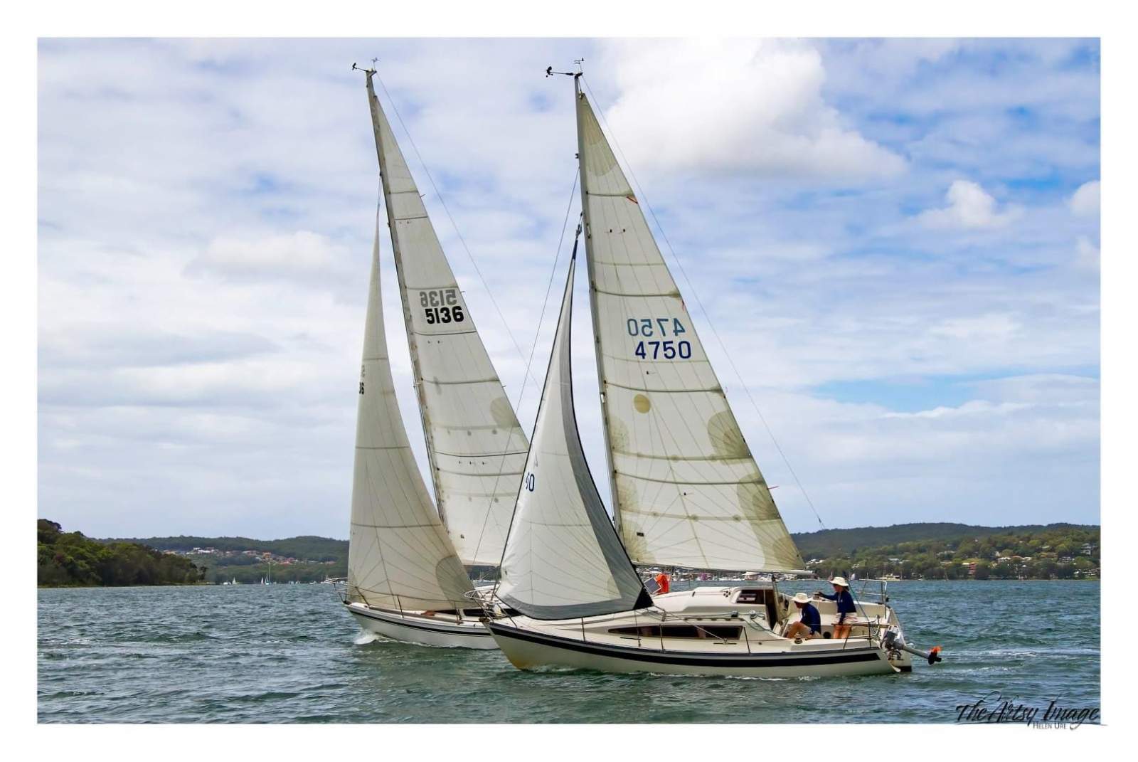 Compass 25:Osprey 4750 under sail