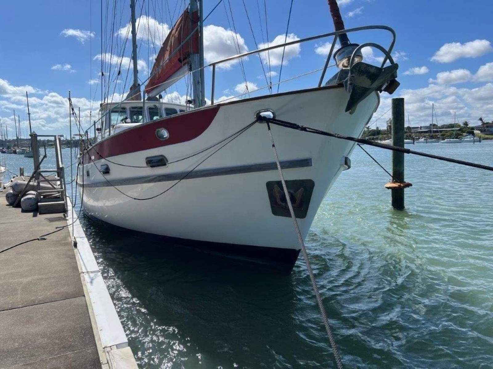 Cheoy Lee 52 Pilothouse Motorsailer