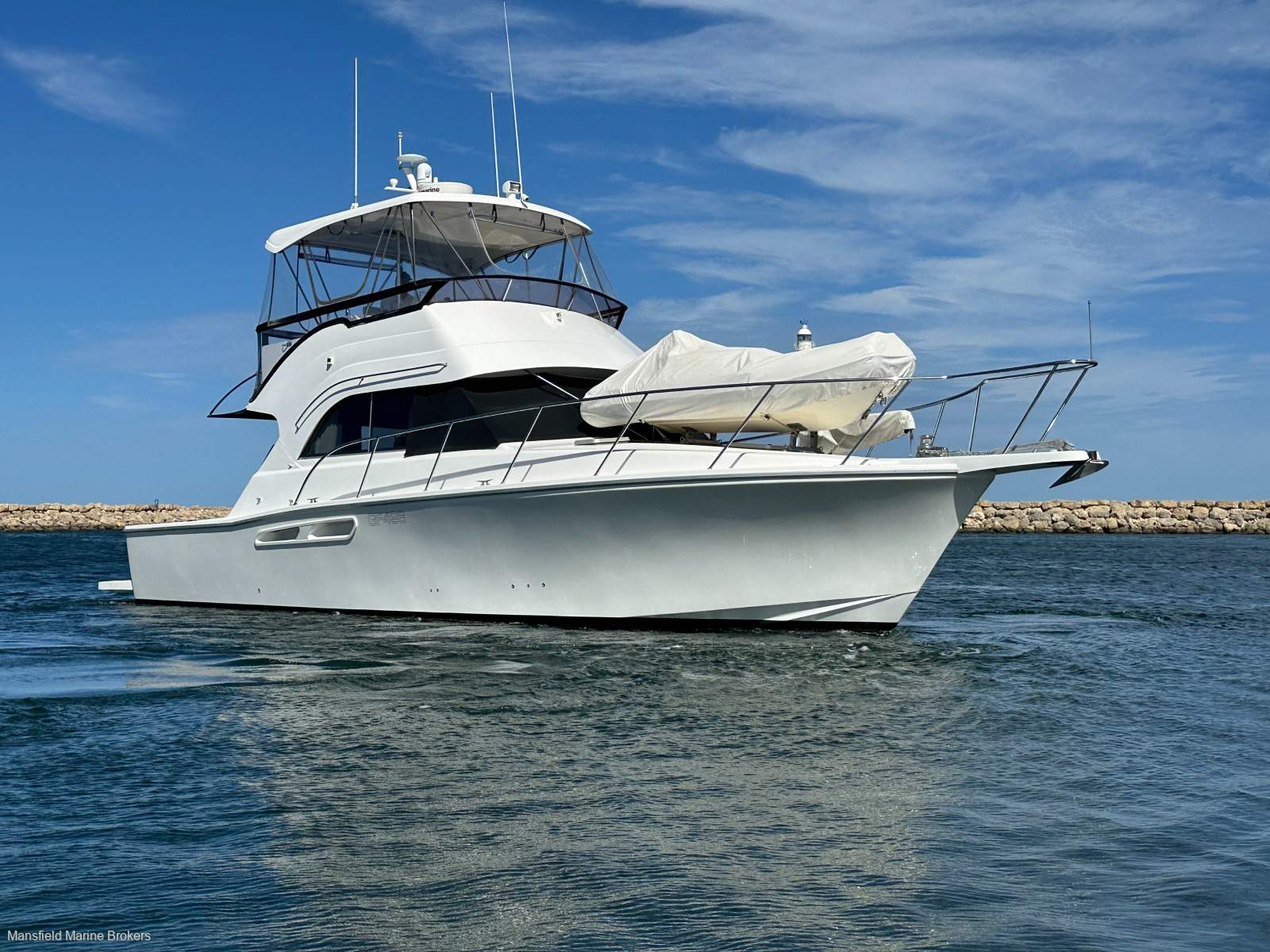 Caribbean 40 Flybridge Cruiser:Immediately available..