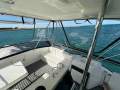 Caribbean 40 Flybridge Cruiser:Bridge fridge and sink