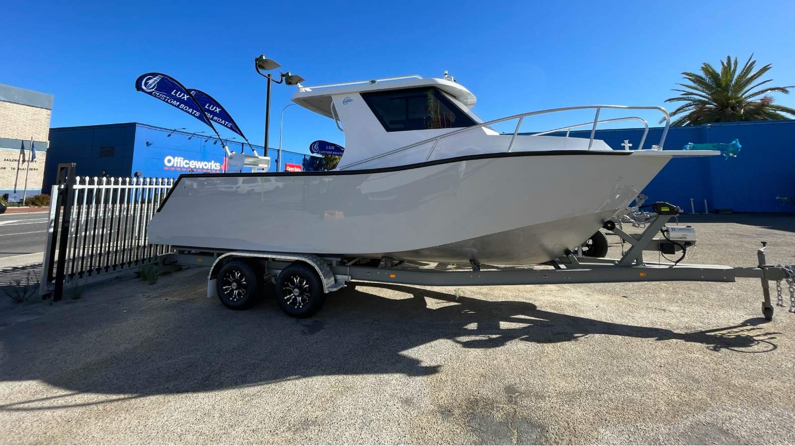 Lux Custom Boats 7500HT 7500 Hard Top - Ready to fit engine !