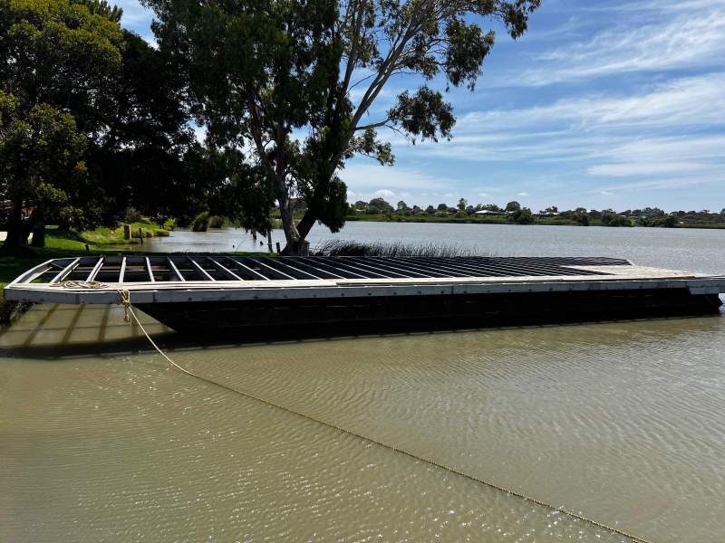 New Hoseboat Frame