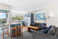 Boatshed and Catamaran Berths for Sale or Rent:Open plan kitchen and lounge