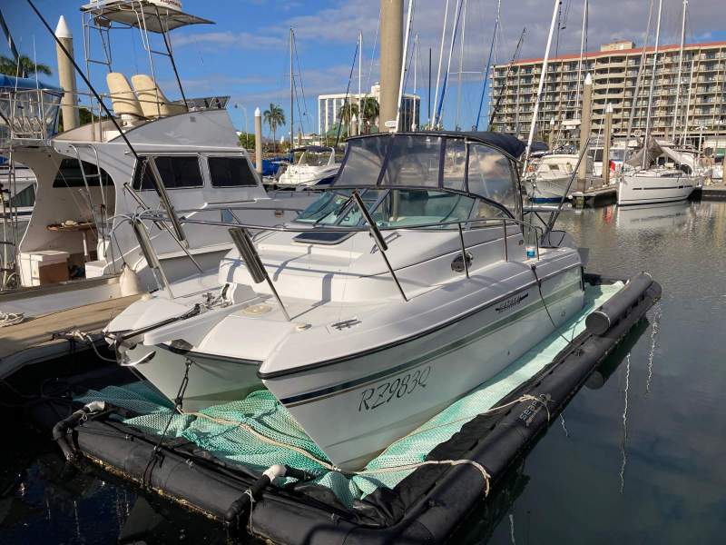 Glacier Bay 2270 Isle Runner with dual axle registered trailer