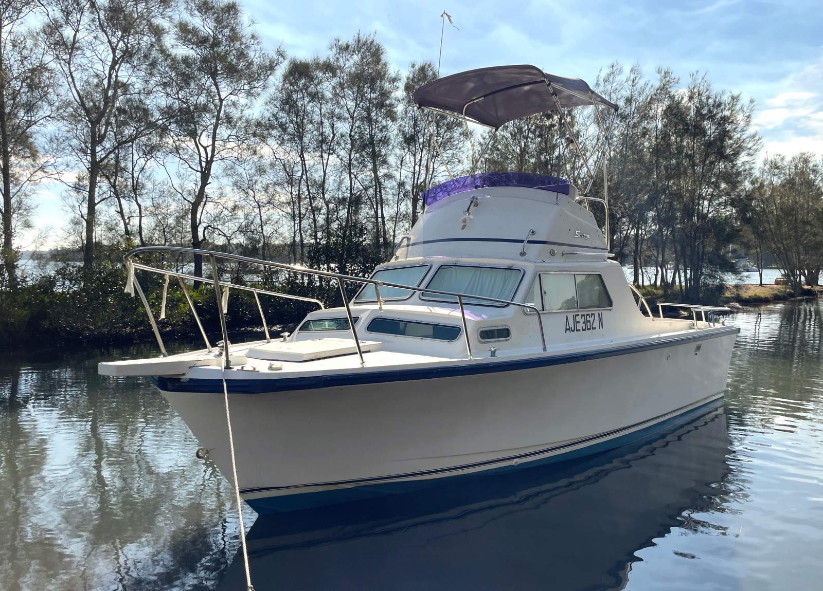 Savage 26 Sportsfisher, diesel shaft drive