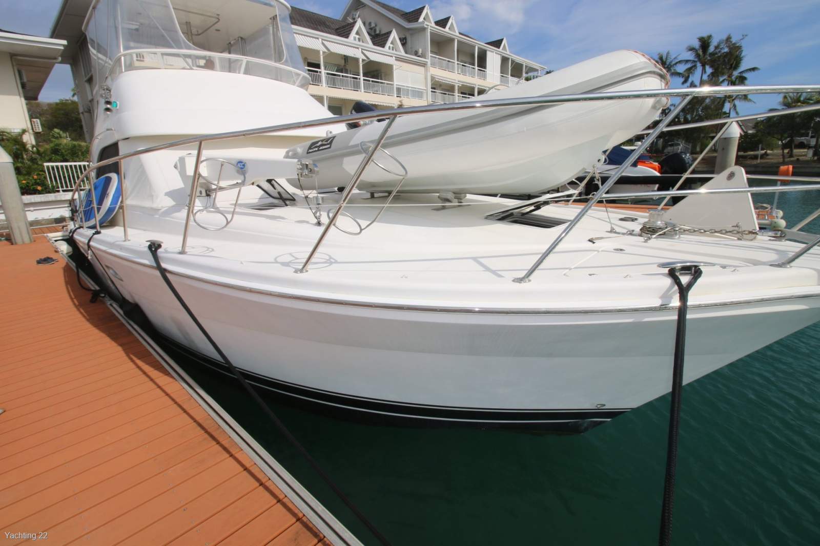 Riviera 41 Open Flybridge Low hours and in very good condition.