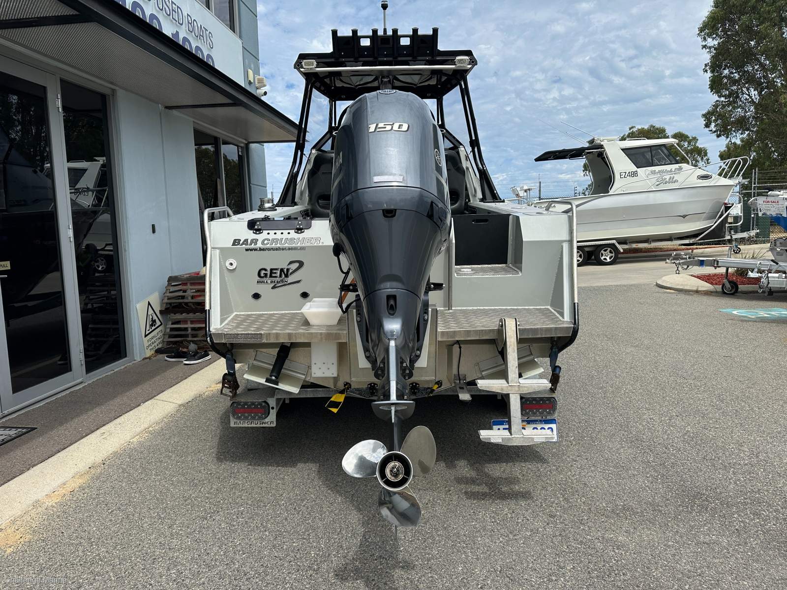 Bar Crusher 615C 615c - 2020 model -Yamaha 150 HP 4 stroke