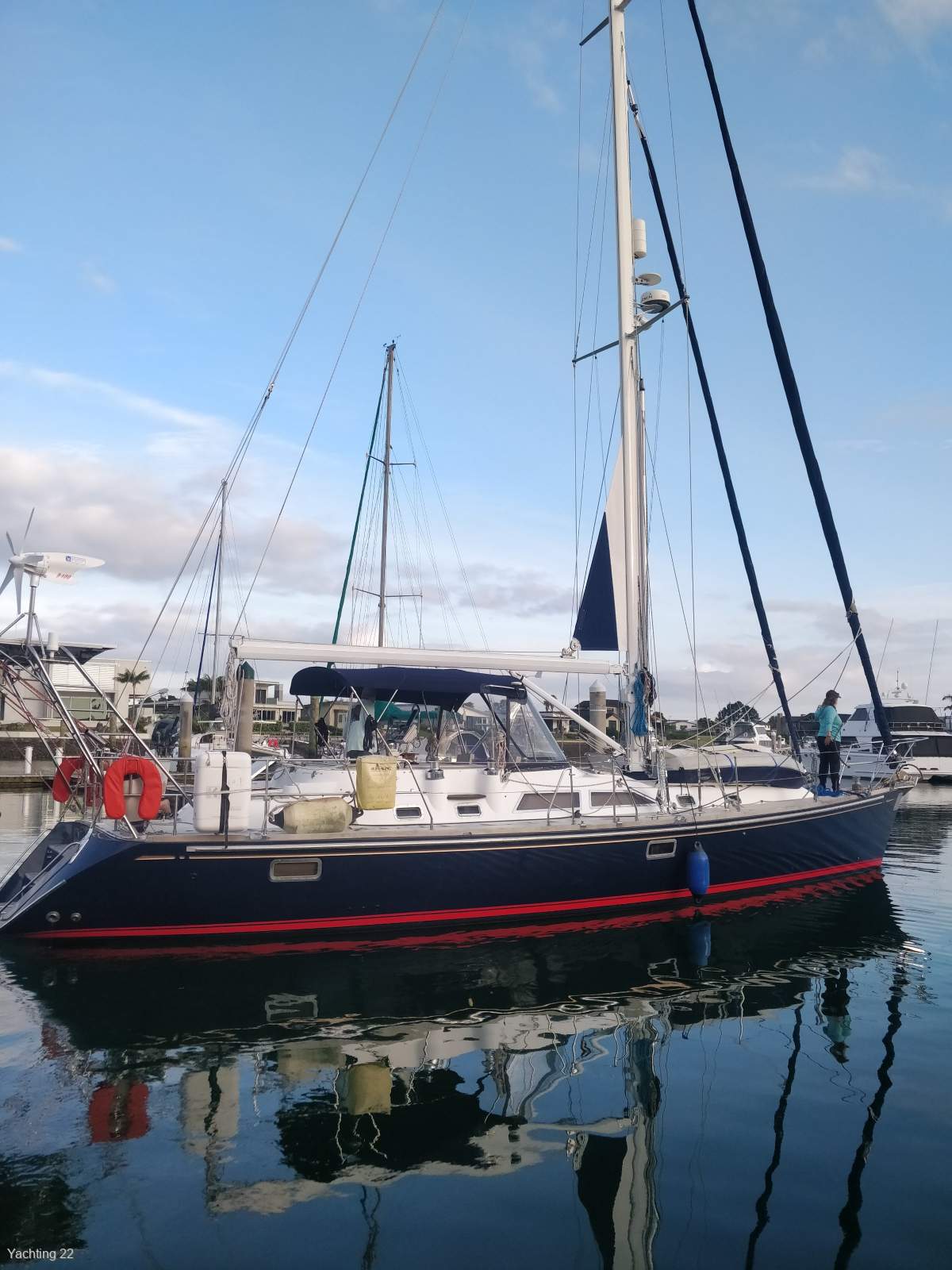 Hylas 46 Fully fitted for extended offshore cruising-go now