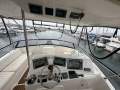 Caribbean 40 Flybridge Cruiser:Custom overhead Cummins panels