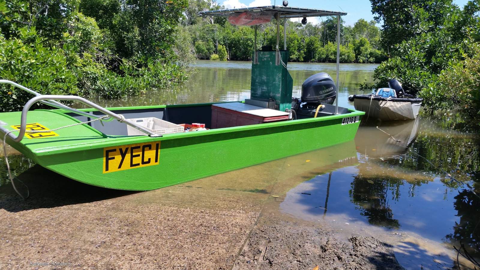Commercaial fishing punt