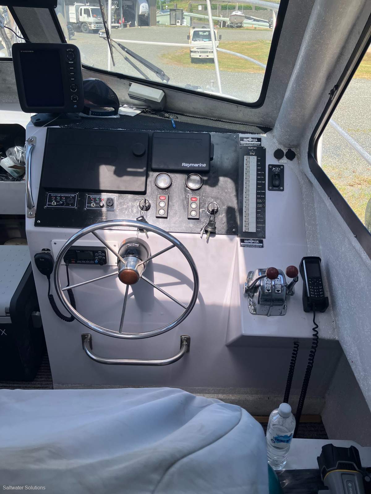 Nustar 38 Flybridge Catamaran Commercial fishing