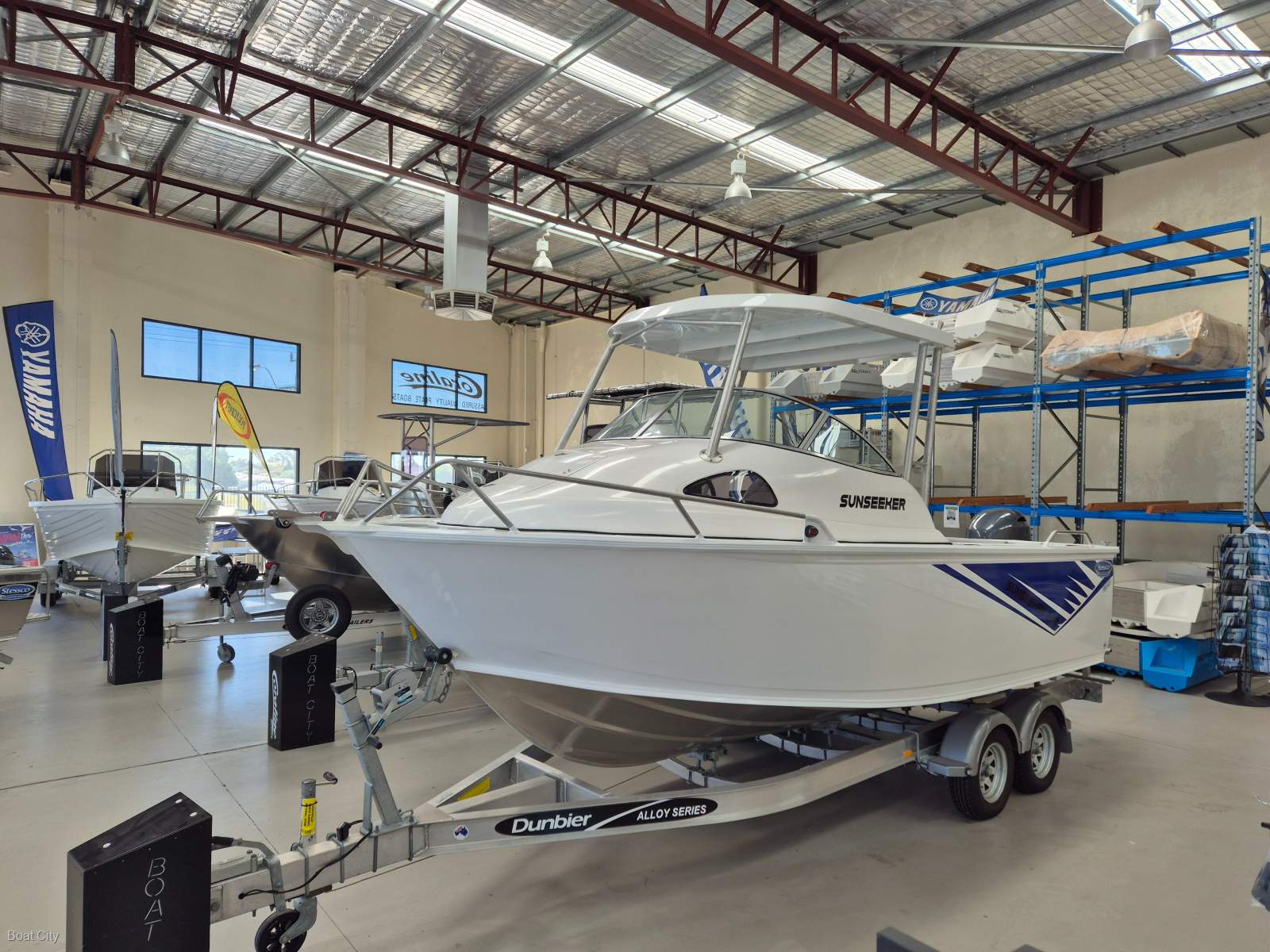 Stessco Sunseeker 600 Hard top cuddy cabin