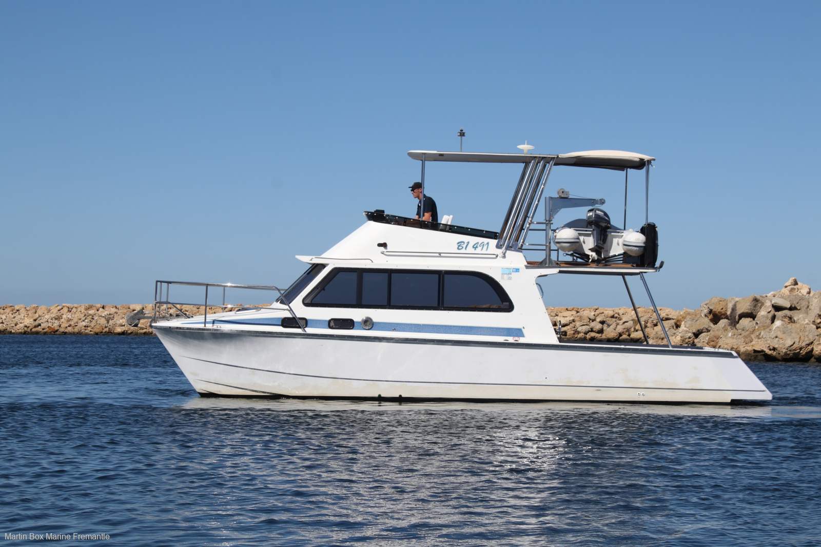 Custom Tabateau 35 Flybridge Catamaran