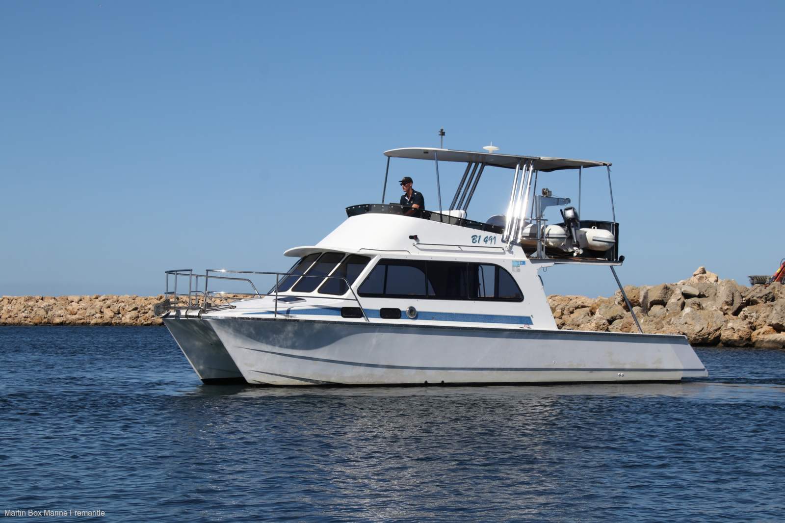 Custom Tabateau 35 Flybridge Catamaran