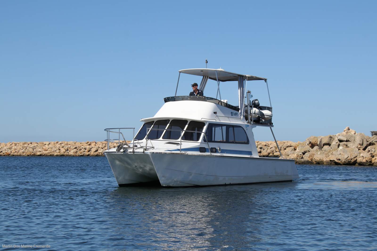 Custom Tabateau 35 Flybridge Catamaran