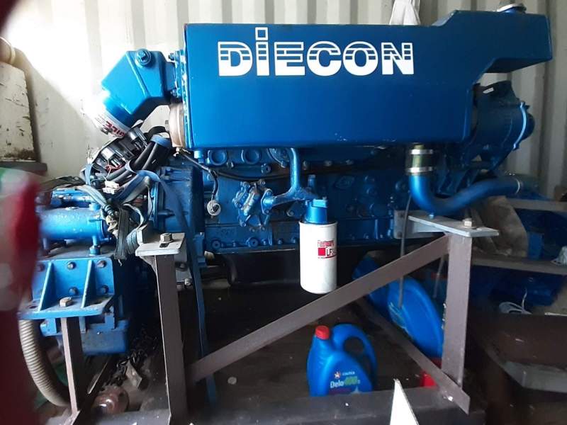 Isuzu 125HP engine & gearbox