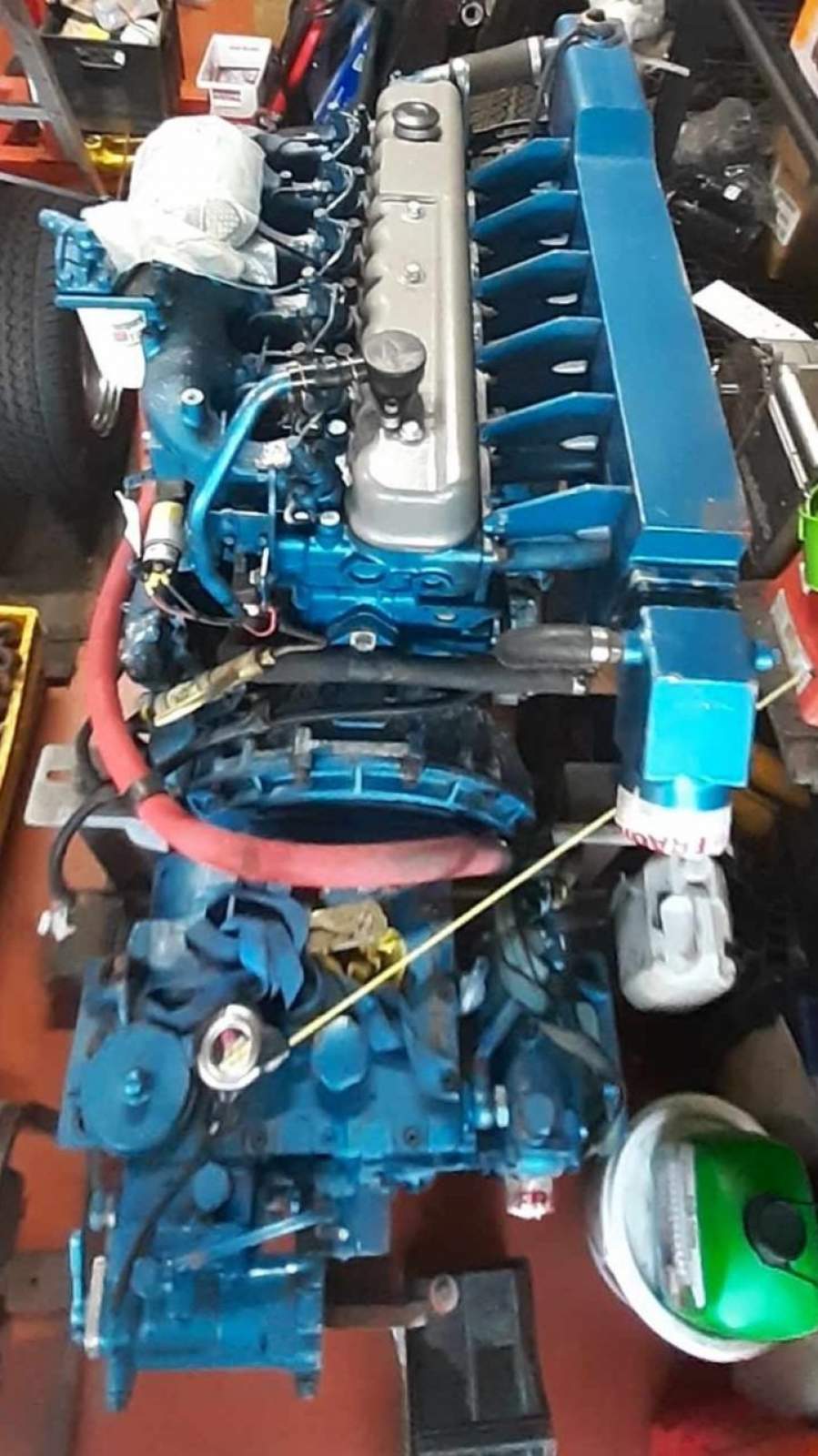Isuzu 125HP engine & gearbox