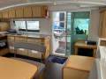 Lagoon 440 'Mystikal':Saloon view 2