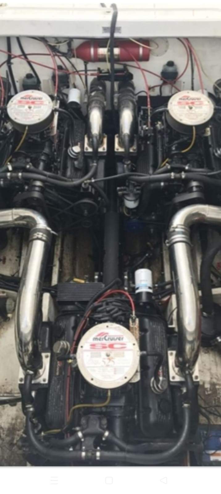 X3 inboard Supercharged engines