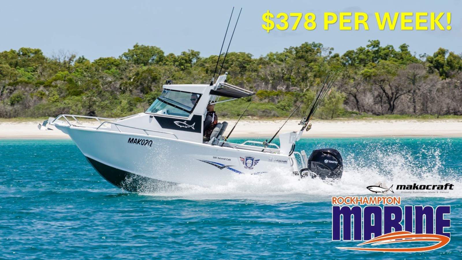 Makocraft 591 Island Cab HT