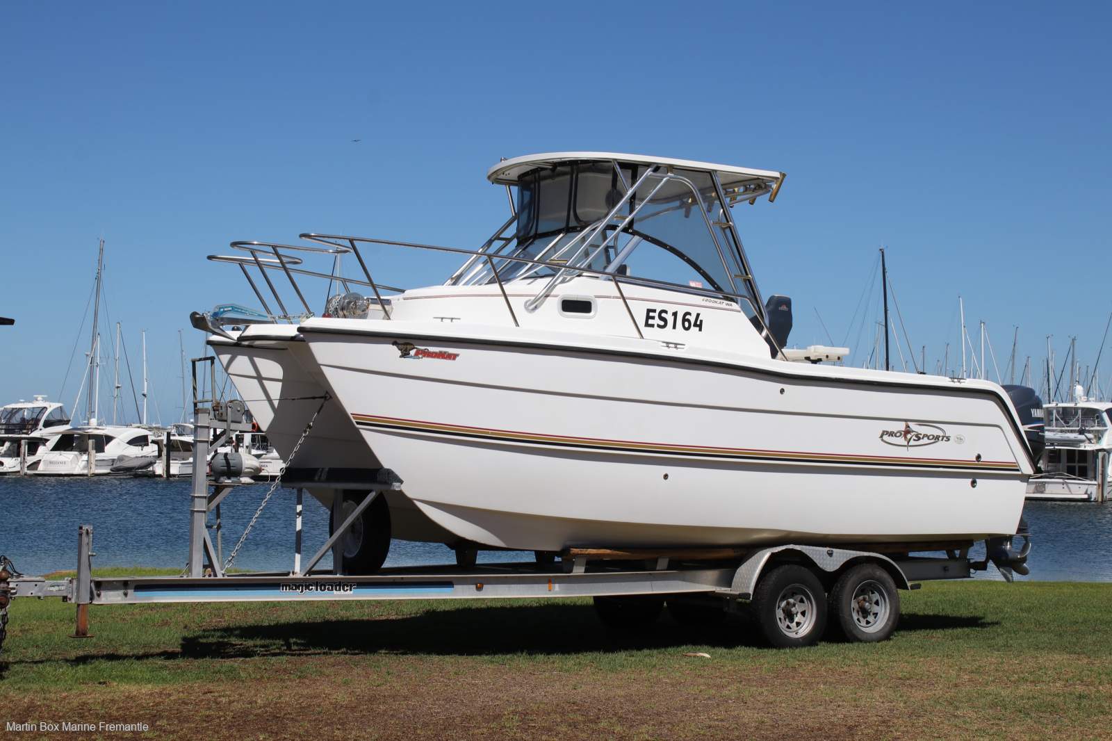 ProKat Pro Sports 2200 with Twin Yamaha Four Stroke Outboards