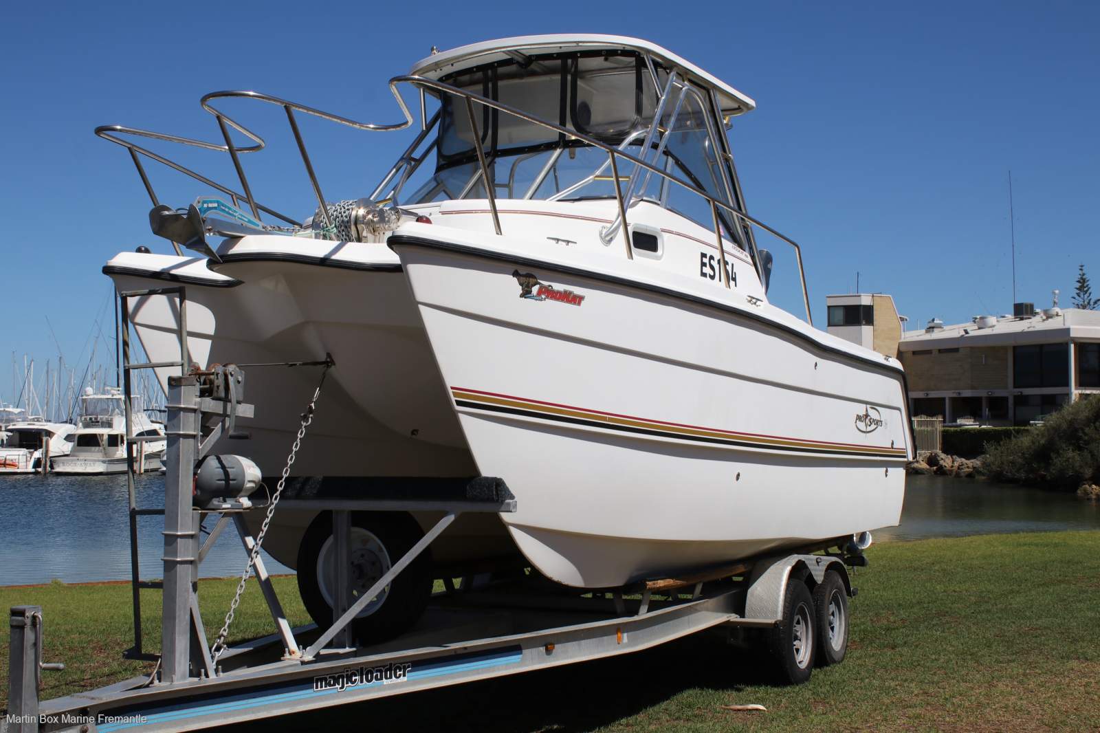ProKat Pro Sports 2200 with Twin Yamaha Four Stroke Outboards