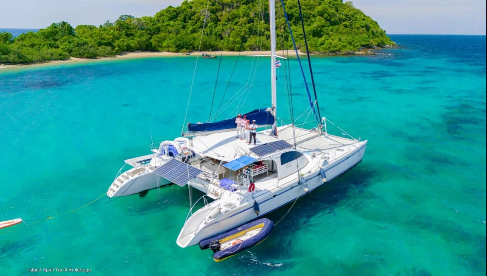 Custom Chantiers Nautique Pinta:Anchored 1